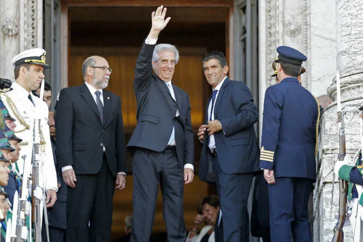 
	Tabar&aacute; V&aacute;zquez: pol&iacute;tico foi o primeiro esquedista a governar o Uruguai, entre 2005 e 2010
 (Andres Stapff/Reuters)