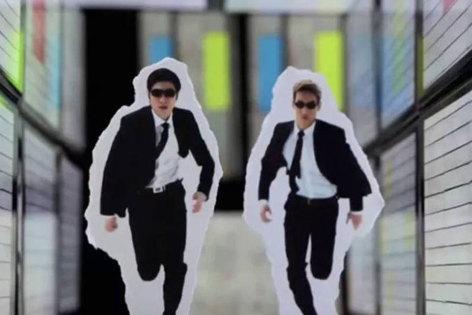 Vega City, um stop-motion feito com 500 smartphones