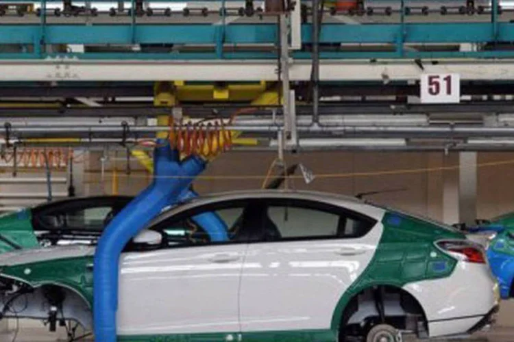 As maiores contribuições vieram dos veículos automotores, que cresceram 2,4% (Paul Ellis/AFP)
