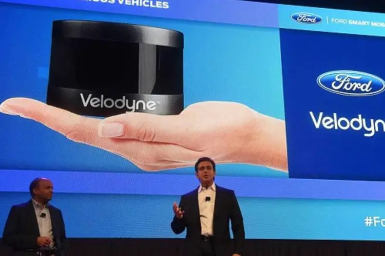 
	Velodyne: a Velodyne &eacute; uma fabricante de sensores baseados em laser que s&atilde;o um componente importante em carros aut&ocirc;nomos
 (Getty Images)
