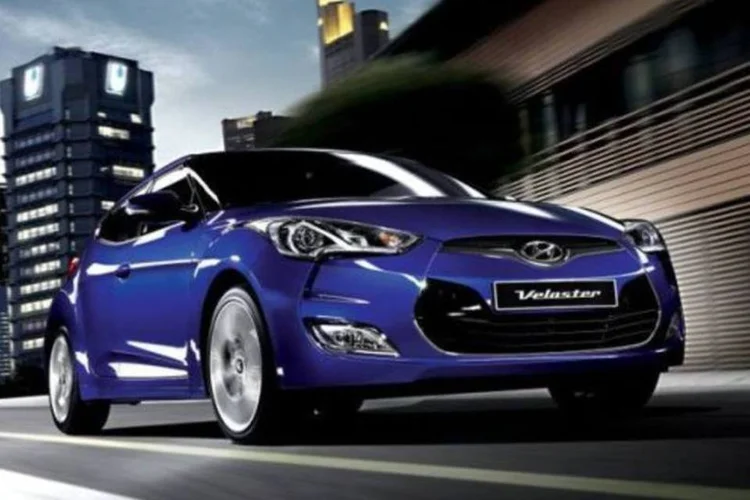 
	Veloster, carro da montadora Hyundai: junto com a parceira Kia Motors, a companhia &eacute; a quinta maior fabricante mundial de carros
 (Divulgação/Facebook)