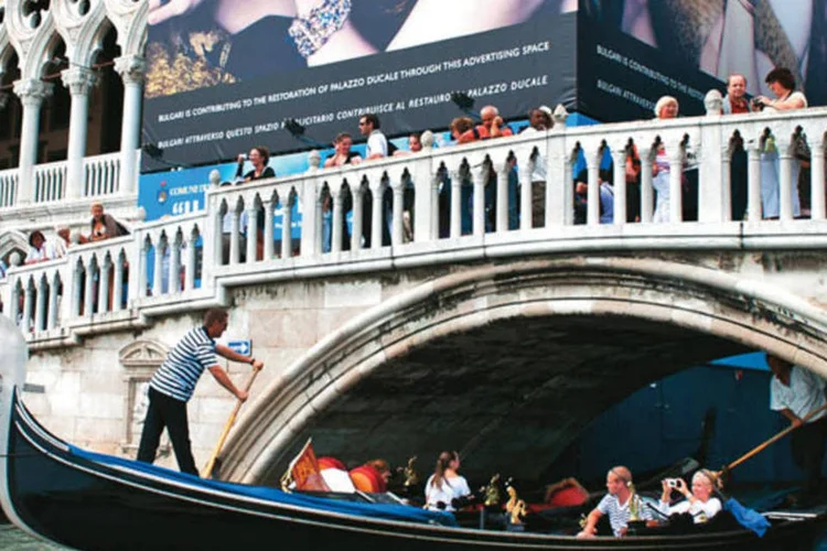 O site permite que o internauta coneça Veneza (Marco Secchi / Getty Images/EXAME.com)