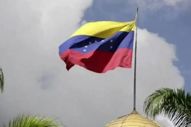 
	Bandeira da Venezuela: pleito pretende renovar as 165 cadeiras da Assembleia Nacional
 (AFP)