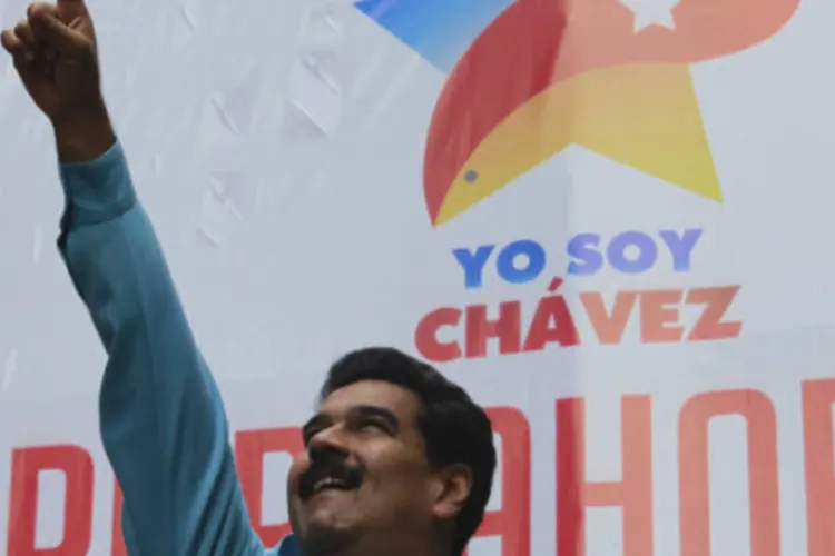 O presidente da Venezuela, Nicolás Maduro: Maduro afirmou que a Venezuela quer "diálogo direto, respeito, comunicação e coexistência" (Miraflores Palace/Handout via Reuters)