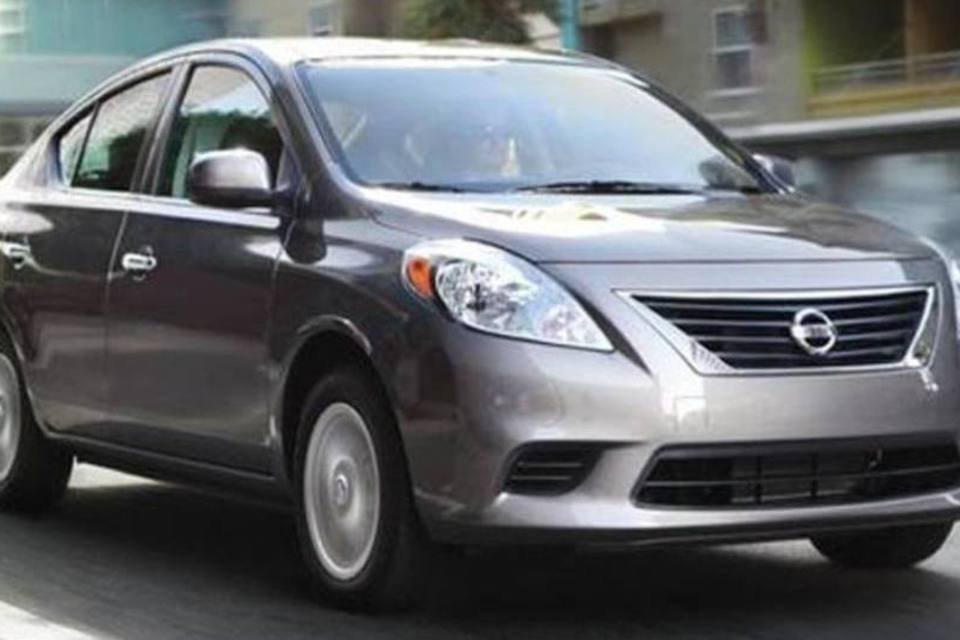 Nissan lança Versa 2013 nos Estados Unidos