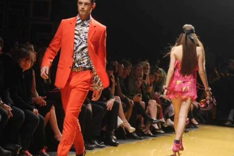 
	Desfile da Versace para a H&amp;M
 (Getty Images)