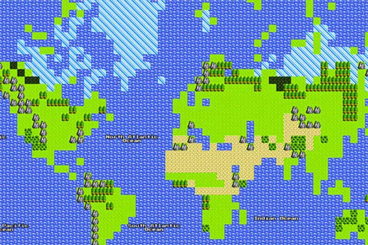 O Google iniciou a safra de pegadinhas de 1º de abril com um serviço de mapas que usa tecnologia dos anos 80 (Reprodução)