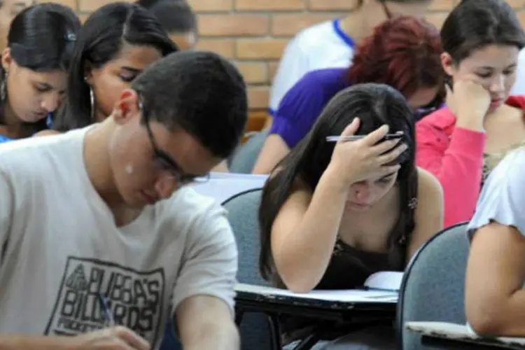 Vestibular: segunda fase da Unesp não ofereceu grande dificuldade para os alunos bem preparados (Fábio Rodrigues Pozzebom/ABr/Agência Brasil)