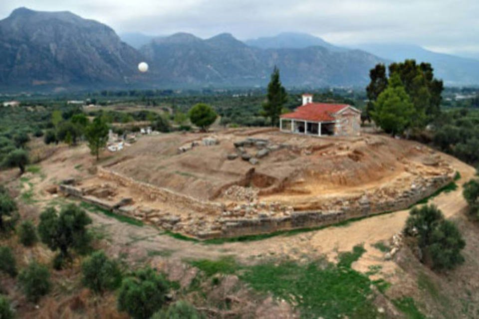 Vestígios de palácio micênico são descobertos na Grécia