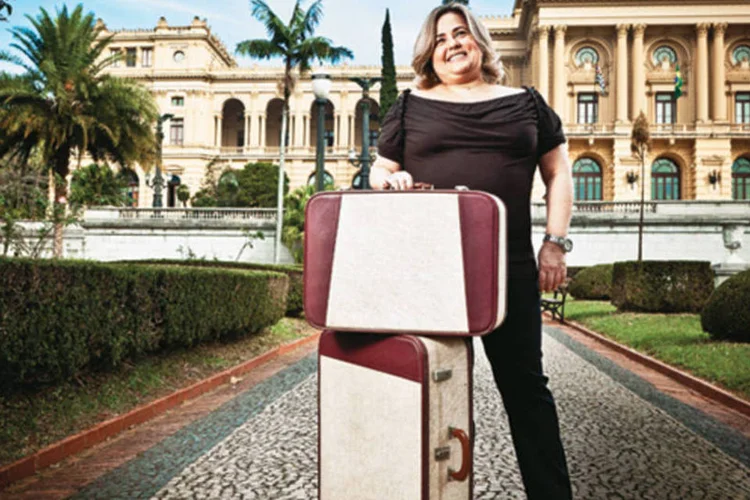 Lia Esteves, sócia da lavanderia industrial, Professional Wear. (Felipe Gombossy)