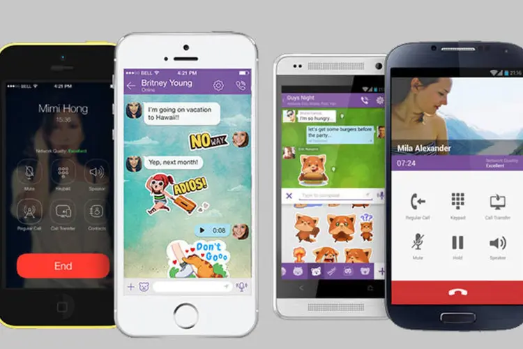 VIber: app agora faz chamadas de vídeo no iOS e Android
 (DIvulgação/Viber)