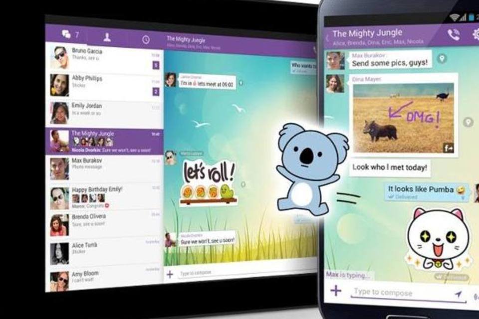 Viber pede sugestão do público para criar emoticons