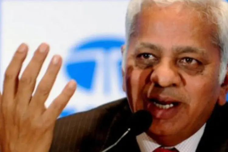 O CEO da Tata Steel, Balasubramanian Muthuraman (AFP/Pal Pillai)