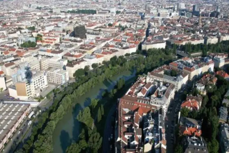 
	Viena, a primeira colocada: cidades europeias dominam a lista, com 15 das 25 primeiras posi&ccedil;&otilde;es
 (Getty Images/Getty Images)
