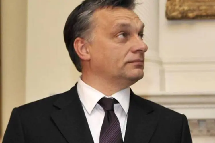 Viktor Orban, primeiro-ministro da Hungria: "nós somos muito bons na gestão de crise" (Getty Images)