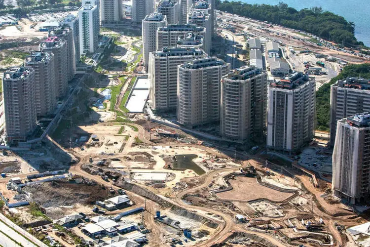 
	Vila dos Atletas sendo contru&iacute;da para os Jogos Ol&iacute;mpicos de 2016
 (Autoridade Pública Olímpica/Flickr/Divulgação)