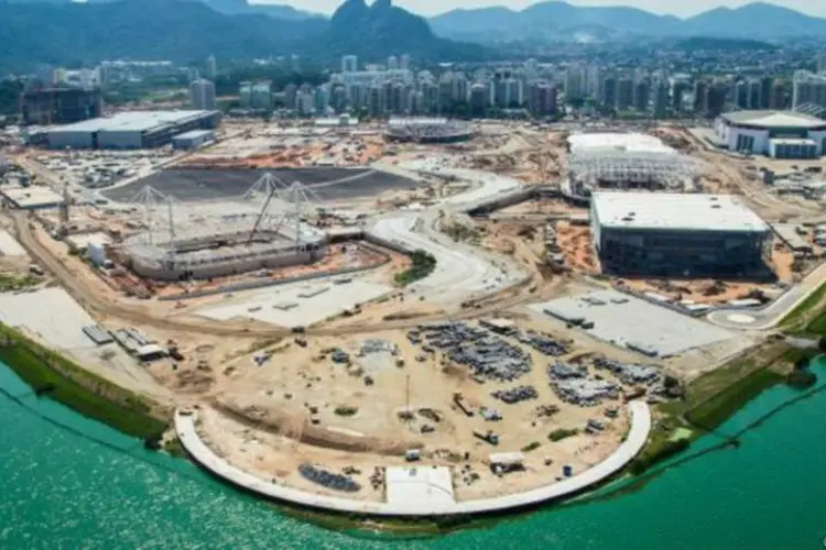 Vila Olímpica: atletas encontrarão um complexo com 31 edifícios de 17 andares, todos de alto padrão, construídos pela iniciativa privada (Divulgação/Prefeitura do Rio de Janeiro)
