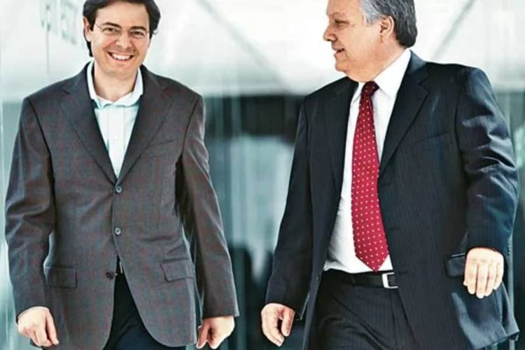 Os fornecedores Villas (à esq.) e Izzo: seis meses de preparação (Kiko Ferrite/EXAME.com)