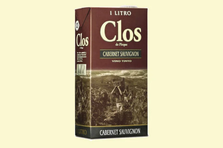 Vinho chileno Clos de Pirque: primeiro no Brasil que virá em caixa (Reprodução)