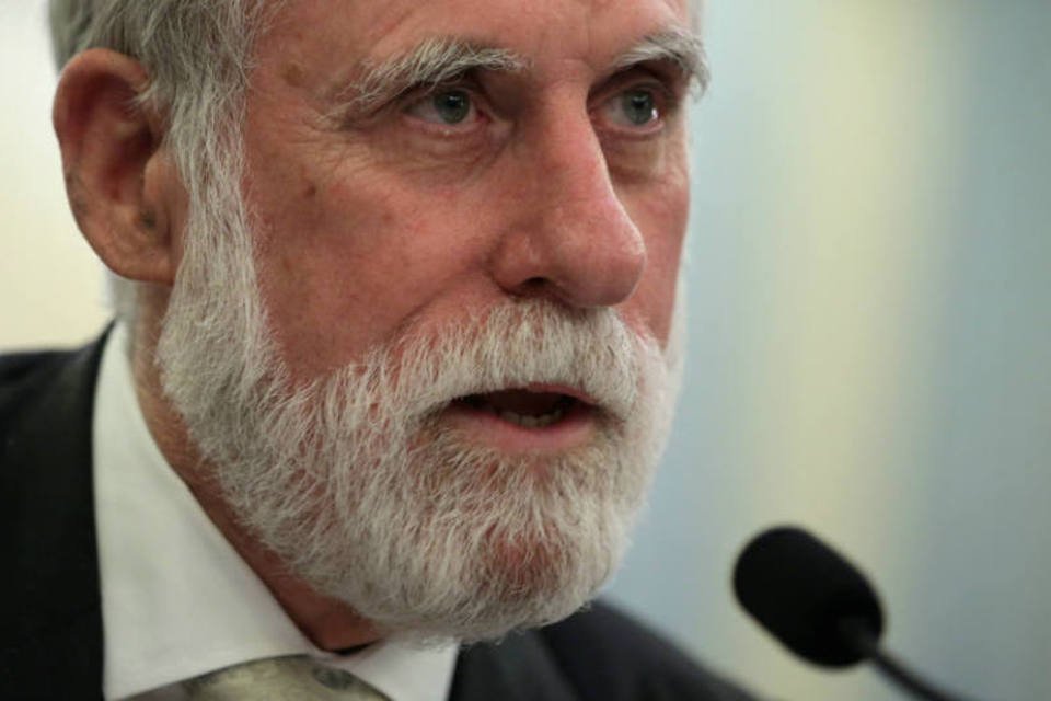Vint Cerf: vice-presidente do Google é considerado um dos pioneiros da internet (Alex Wong/Getty Images)