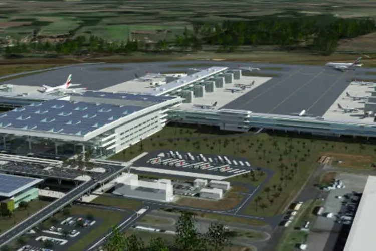 
	Viracopos: novo terminal, que deve ser inaugurado em 2014 ter&aacute; capacidade para 14 milh&otilde;es de viajantes por ano.
 (Divulgação)