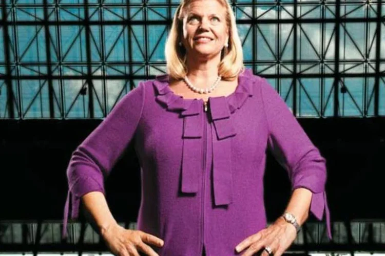 Virginia Rometty, da IBM: após 30 anos de trabalho, a presidência era o caminho natural (Brian Smale/EXAME.com)