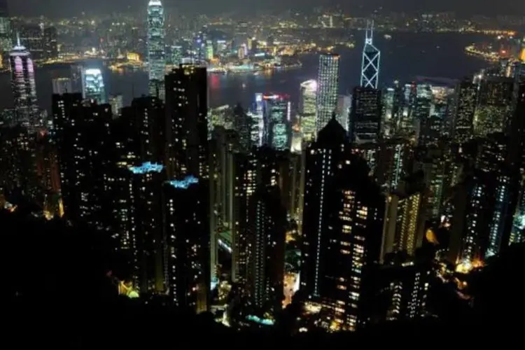 
	Vis&atilde;o panor&acirc;mica de Hong Kong
 (Stuart Franklin/Getty Images)