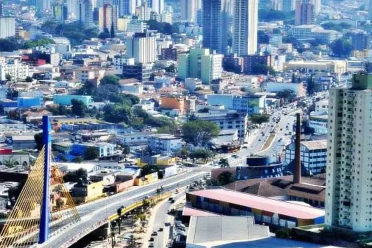 Vista da cidade de Guarulhos (Humanoo/Wikimedia Commons)