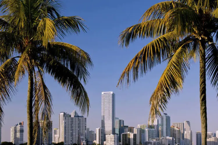 
	Vista de Miami, na Fl&oacute;rida (EUA): &ldquo;Miami est&aacute; fraca, talvez principalmente por causa da fraqueza do Brasil&quot;, diz CEO de operadora de hot&eacute;is
 (Thinkstock/floridastock)