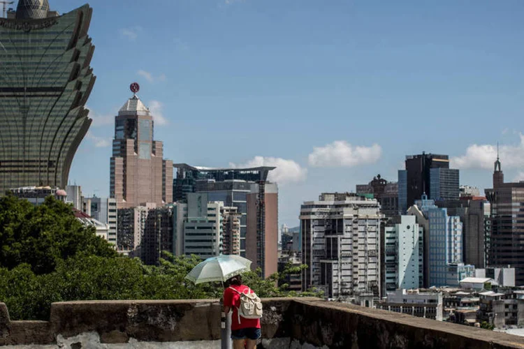 
	Vista de Macau, na China: investiga&ccedil;&atilde;o se baseia no suposto pagamento de propina por parte de empres&aacute;rios chineses a, entre outros, funcion&aacute;rios da ONU
 (Chris McGrath/Getty Images)
