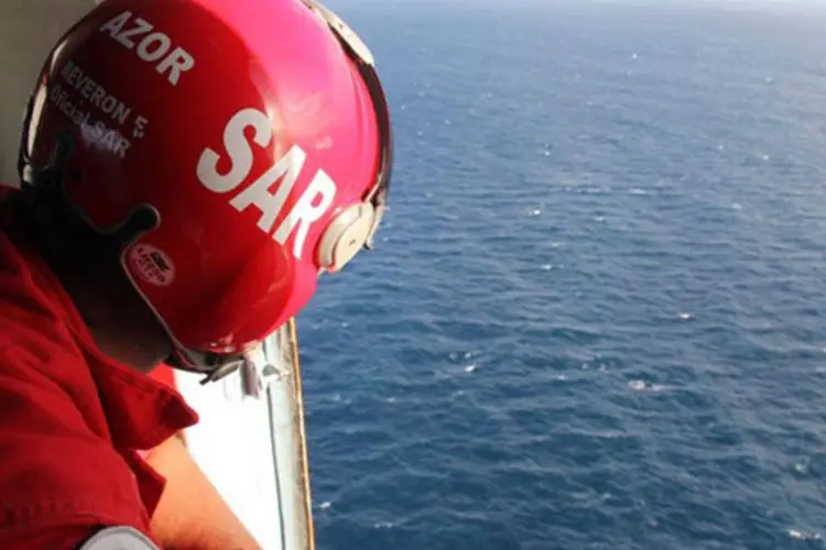 Equipe de resgate faz busca por aeronave de Vittorio Missoni perto do arquipélago de Los Roques, na Venezuela (Ministério do Interior e Justiça/Divulgação)