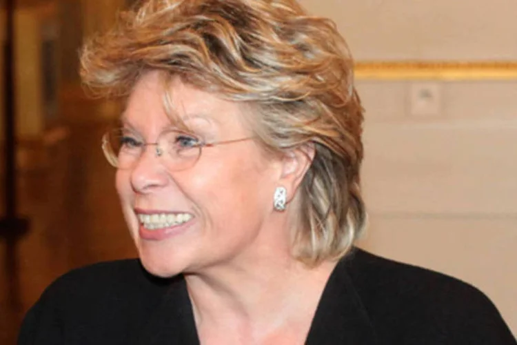 A comissária de Justiça da União Europeia, Viviane Reding (Getty Images)