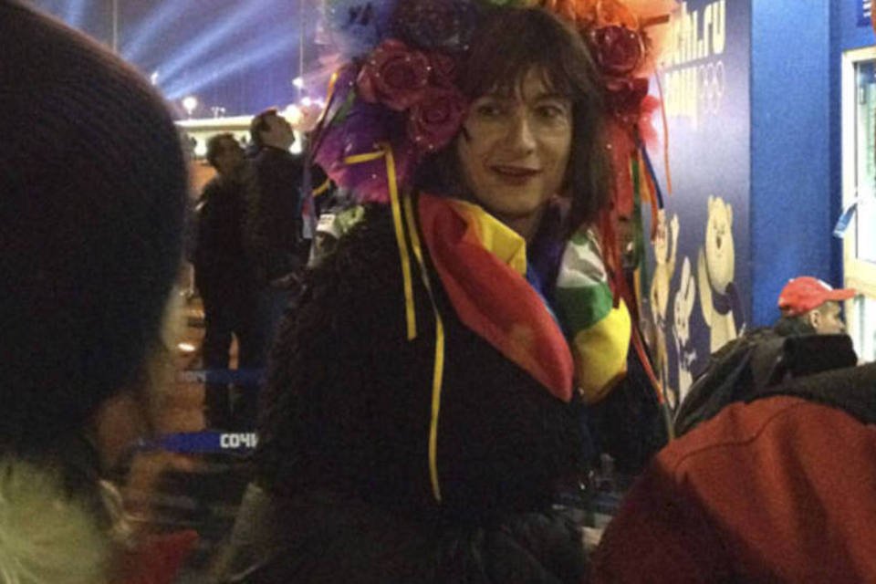 Italiano é detido ao fazer apologia gay em Sochi