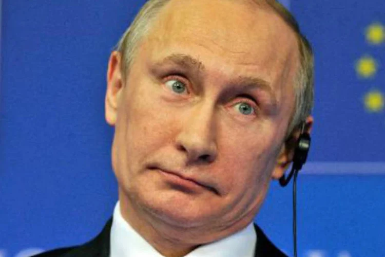O presidente russo, Vladimir Putin: "o que é importante para nós é que a economia da Ucrânia tenha crédito", disse (Georges Gobet/AFP)