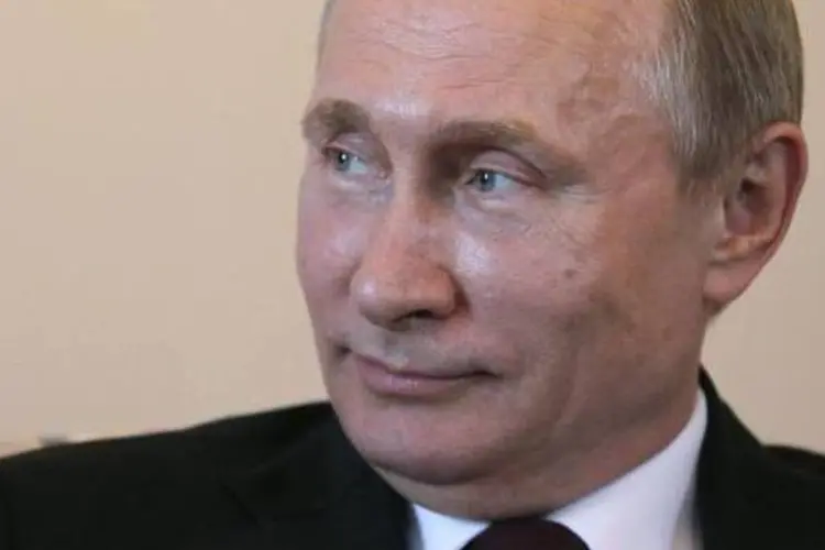 
	O presidente russo, Vladimir Putin: &quot;os negociadores fizeram uma escolha firme em favor da estabilidade e coopera&ccedil;&atilde;o&quot;
 (Anatoly Maltsev/AFP)