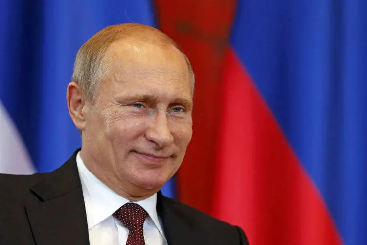 
	Putin: forma como russos veem Putin tem rela&ccedil;&atilde;o ao modo como eles consomem notici&aacute;rio, diz pesquisa
 (Marko Djurica/Reuters)