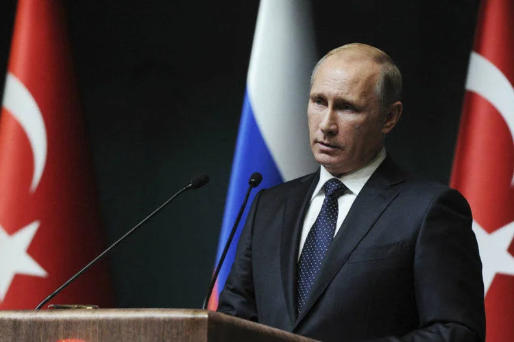 O presidente russo, Vladimir Putin: o futuro da Rússia se apresenta sombrio (Mikhail Klimentyev/RIA Novosti/Kremlin/Reuters)