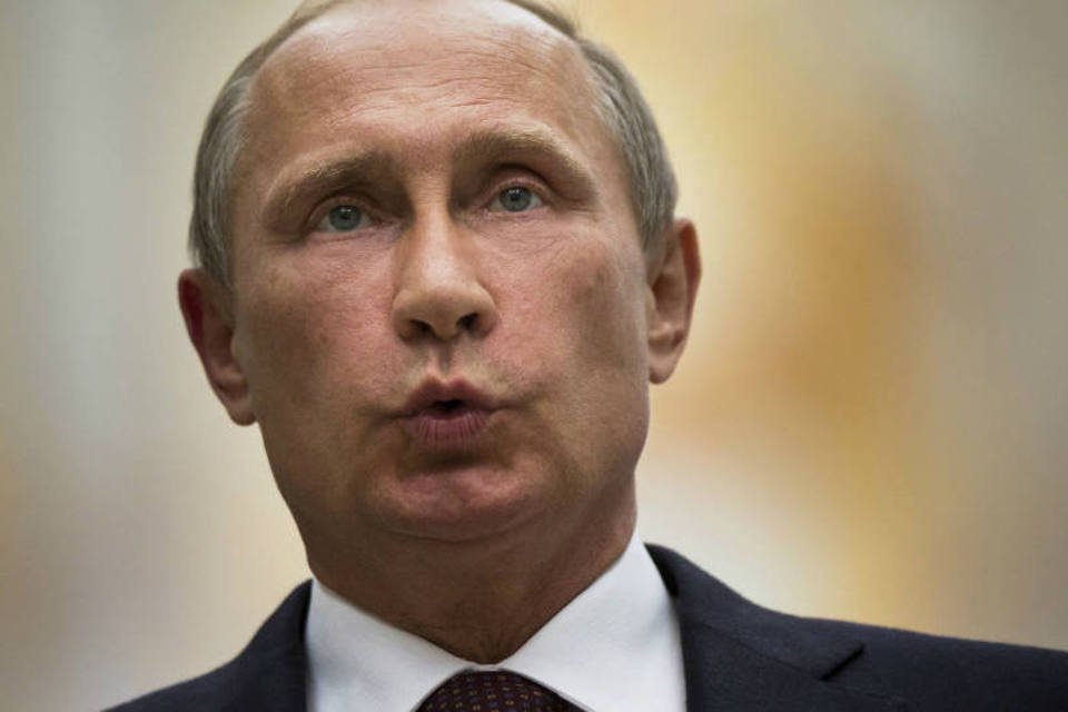 
	Vladimir Putin: &quot;presen&ccedil;a no mar &eacute; exclusividade das For&ccedil;as Armadas dos pa&iacute;ses na margem&quot;
 (Alexander Zemlianichenko/Pool/Reuters)