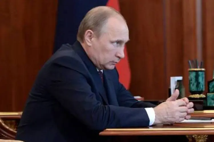 
	Vladimir Putin: m&iacute;ssil que derrubou avi&atilde;o teria como alvo o presidente russo Vladimir Putin
 (Alexei Nikolsky/AFP)