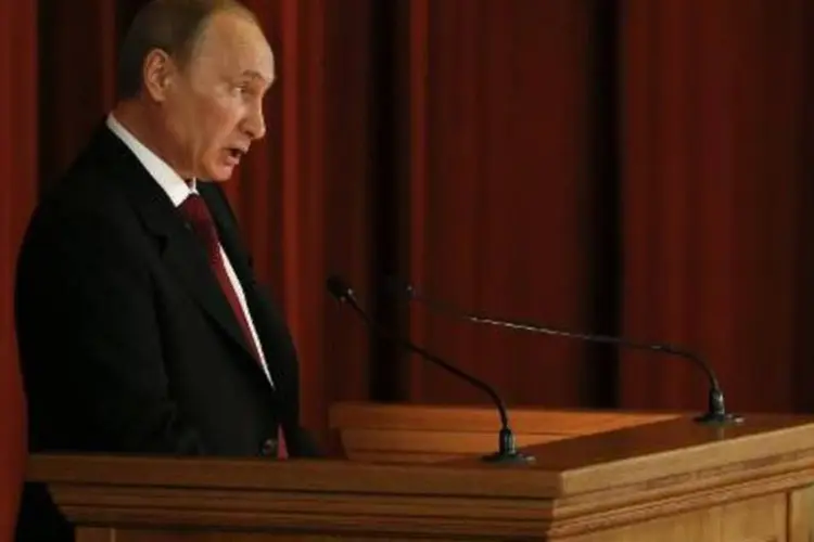 
	O presidente da R&uacute;ssia, Vladimir Putin
 (Maxim Zmeyev/AFP)