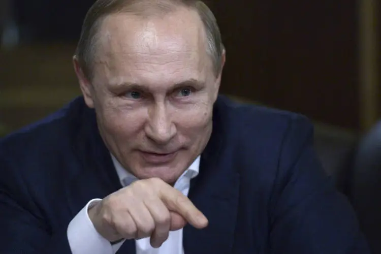 
	Putin: &quot;vamos trabalhar com quem for eleito presidente, independentemente da ret&oacute;rica eleitoral&quot;, disse sobre os EUA
 (Alexey Nikolsky / Reuters)