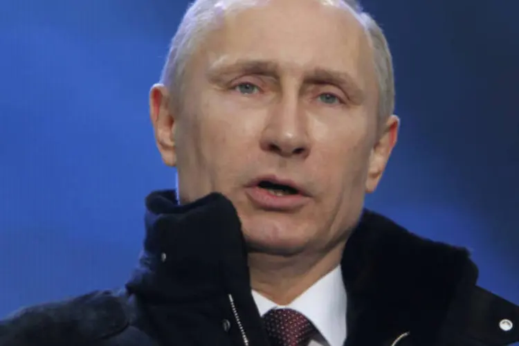 
	Presidente russo Vladimir Putin: &quot;claro, todos est&atilde;o cuidando de diversificar o fornecimento. L&aacute;, na Europa, eles falam sobre aumentar a independ&ecirc;ncia do fornecedor russo&quot;
 (Maxim Shemetov/Reuters)