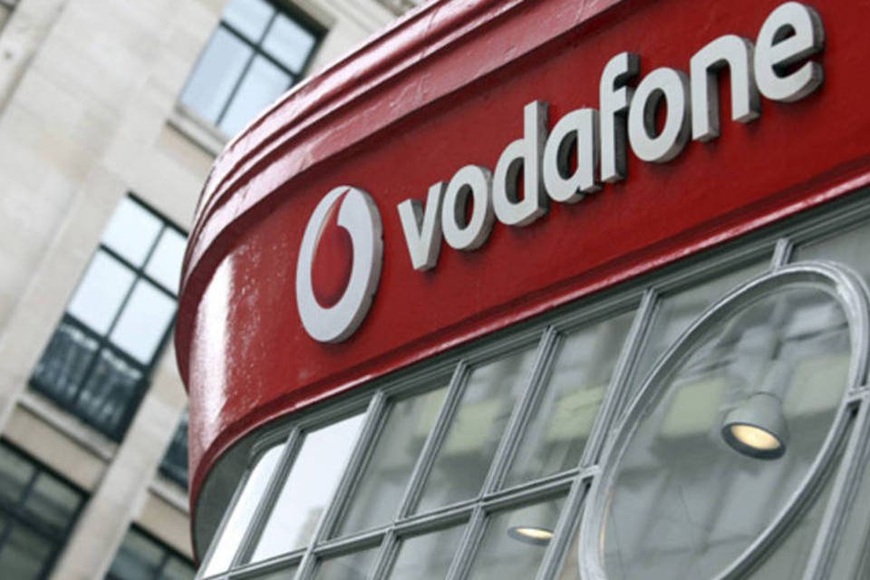 Vodafone tem altas nas receitas pela 1ª vez em quase 3 anos
