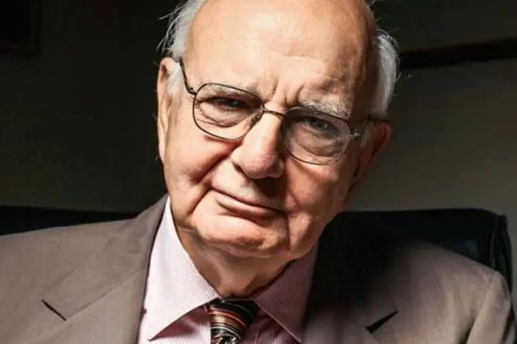 
	Paul Volcker, um dos maiores banqueiros centrais do s&eacute;culo 20: Regra de Volcker, que leva nome do ex-presidente do Fed, &eacute; parte da Lei Dodd-Frank
 (Fred R. Conrad/The New York Times/Latinstock/Divulgação)