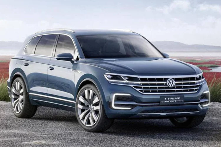 Volkswagen T-Prime Concept GTE: o primeiro impulso é pensar que o T-Prime é a versão conceitual da próxima geração do Touareg (Divulgação)