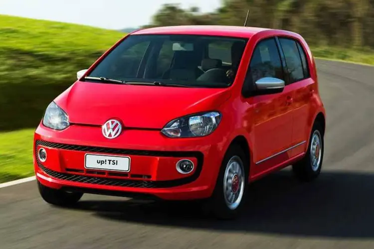 
	Volkswagen up!: o VW High up! ficou 17,2% mais caro (R$ 7.550) nos &uacute;ltimos 12 meses
 (Divulgação/ Assessoria de imprensa da Volkswagen)