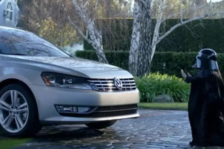 The Force, para Volkswagen: comercial foi veiculado pela primeira vez em TV durante o último Super Bowl (Divulgação)