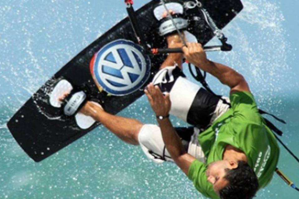 Volkswagen se aproxima de jovens com  torneio de kitesurf