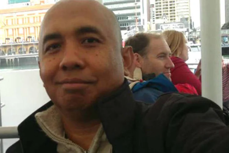 Foto de perfil do Facebook de Zaharie Shah, comandante do voo 370 da Malaysia Airlines (Reprodução/Facebook)