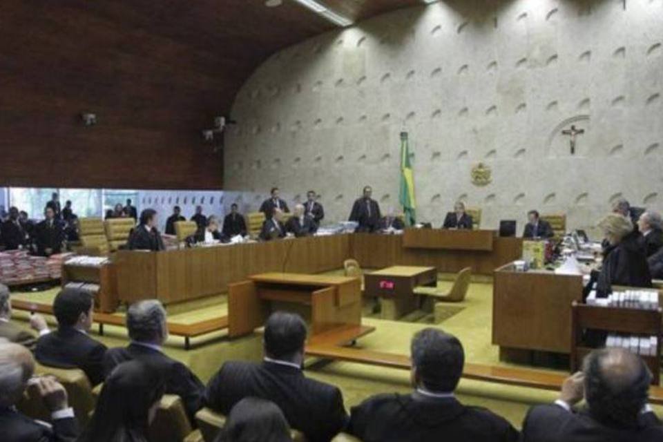 STF: não há pressa para concluir processo do mensalão